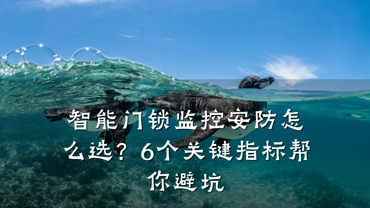 智能门锁监控安防怎么选?6个关键指标帮你避坑