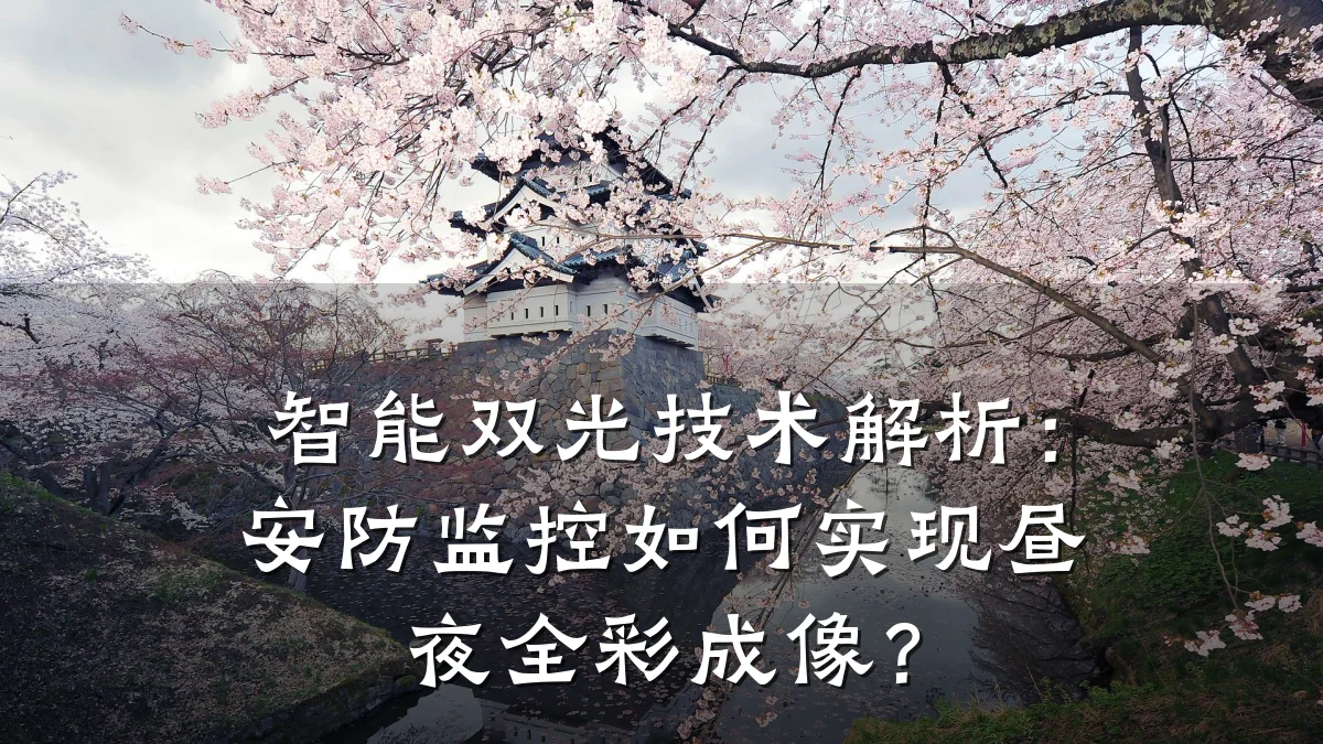 智能双光技术解析:安防监控如何实现昼夜全彩成像?