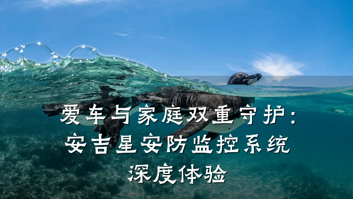 爱车与家庭双重守护:安吉星安防监控系统深度体验
