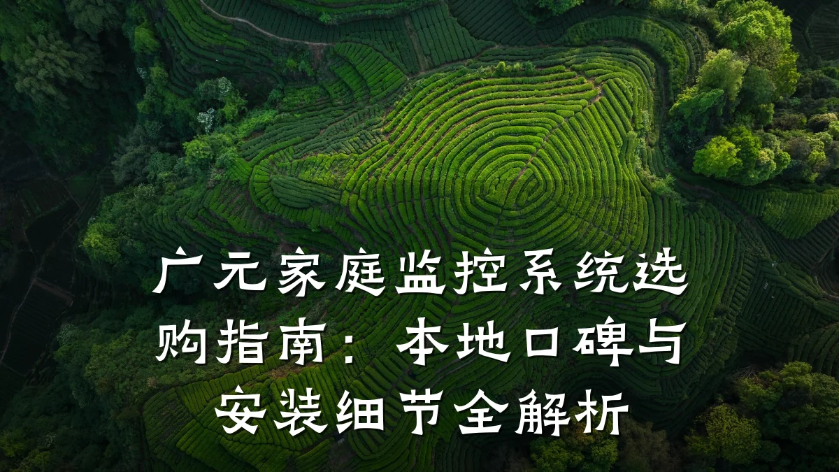广元家庭监控系统选购指南:本地口碑与安装细节全解析