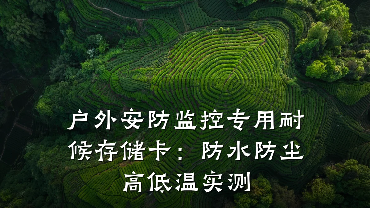 户外安防监控专用耐候存储卡:防水防尘高低温实测
