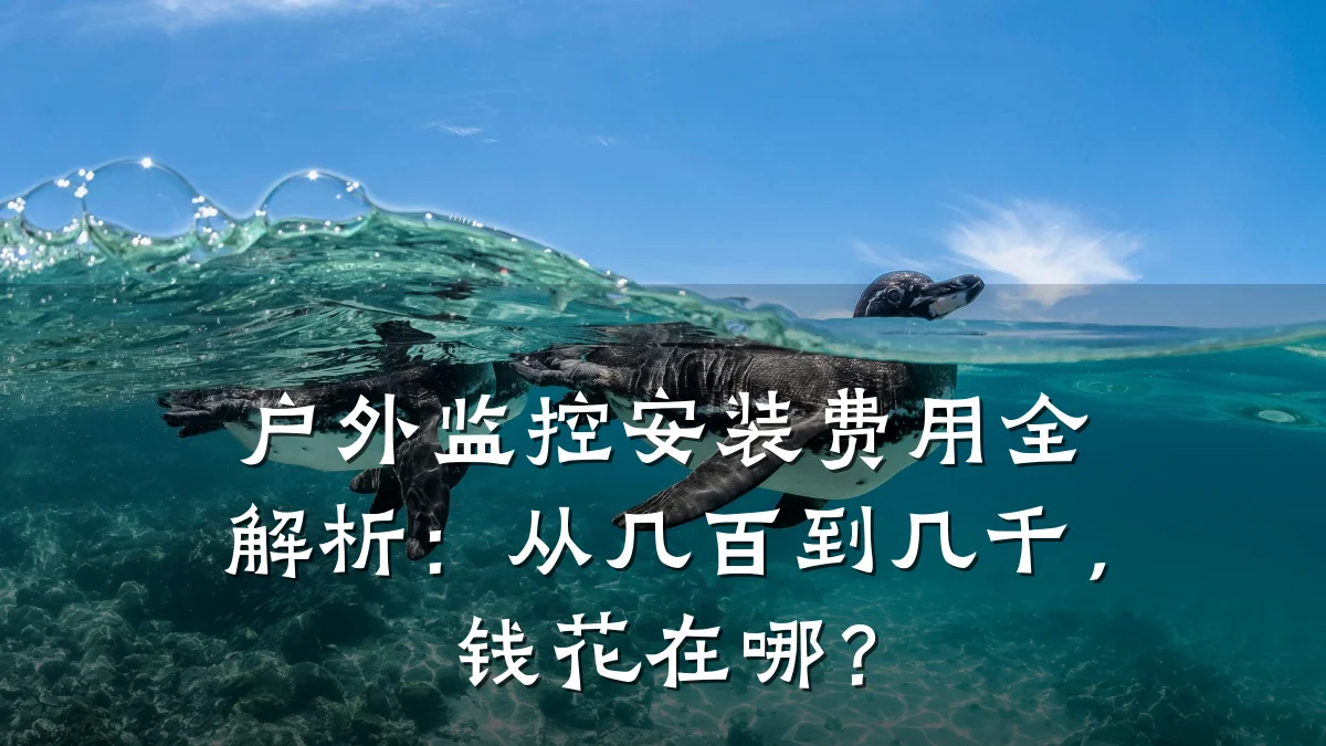户外监控安装费用全解析:从几百到几千,钱花在哪?