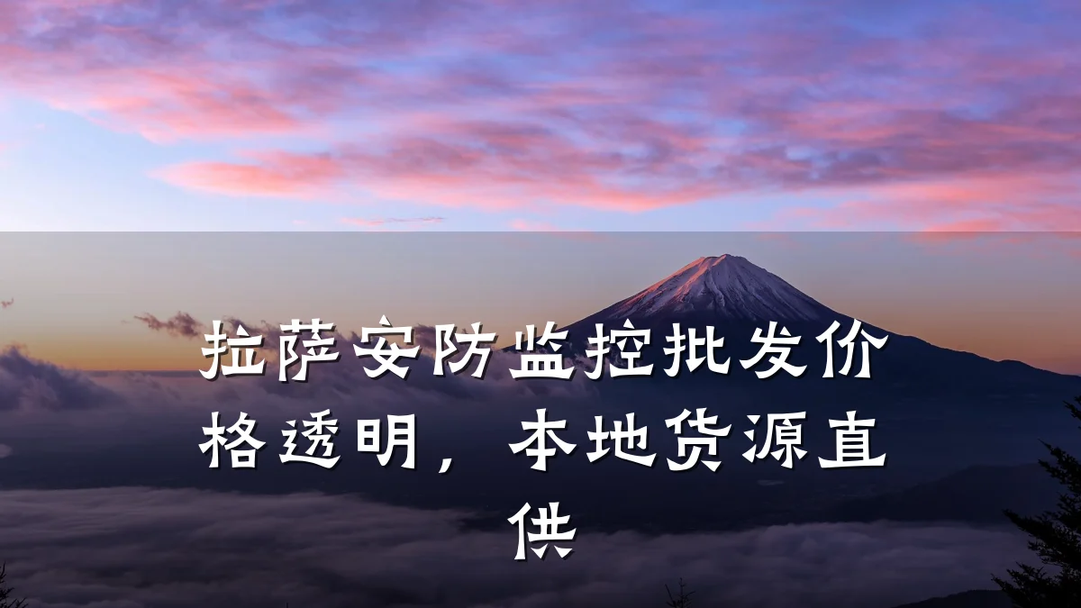 拉萨安防监控批发价格透明，本地货源直供