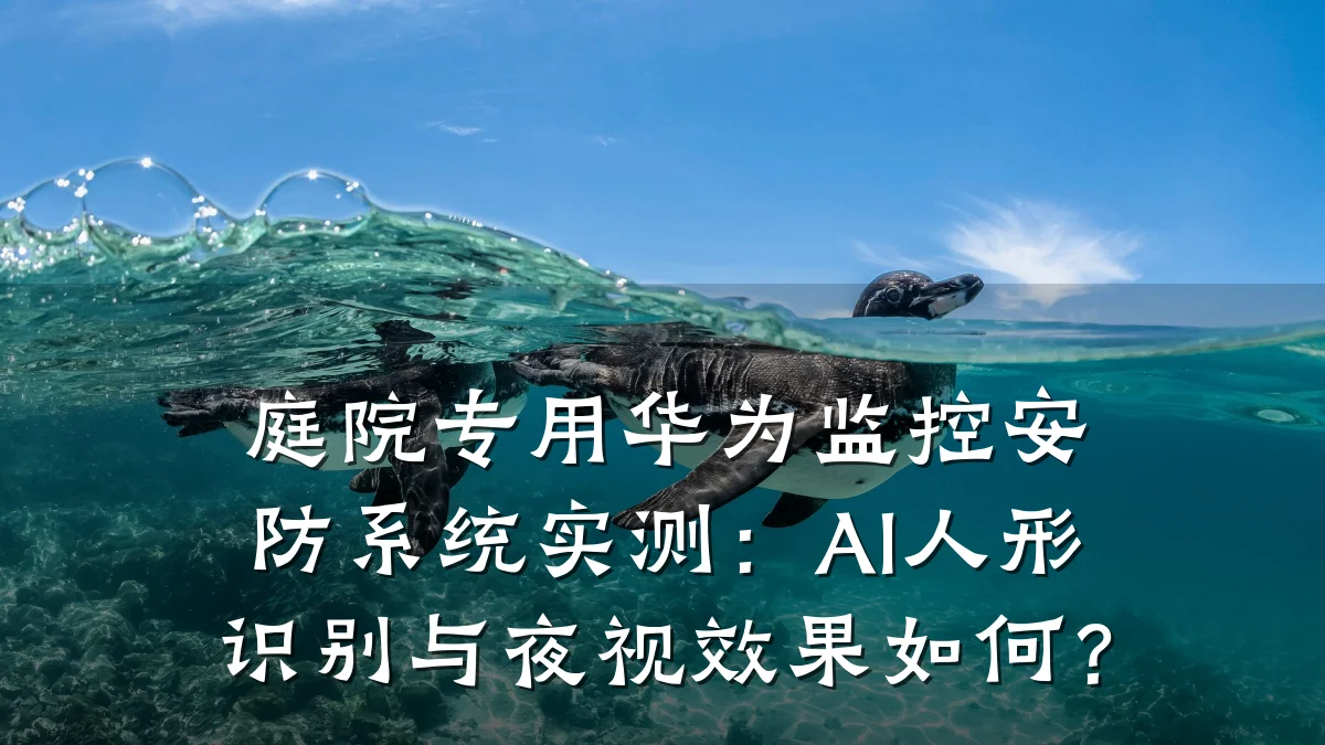 庭院专用华为监控安防系统实测:AI人形识别与夜视效果如何?