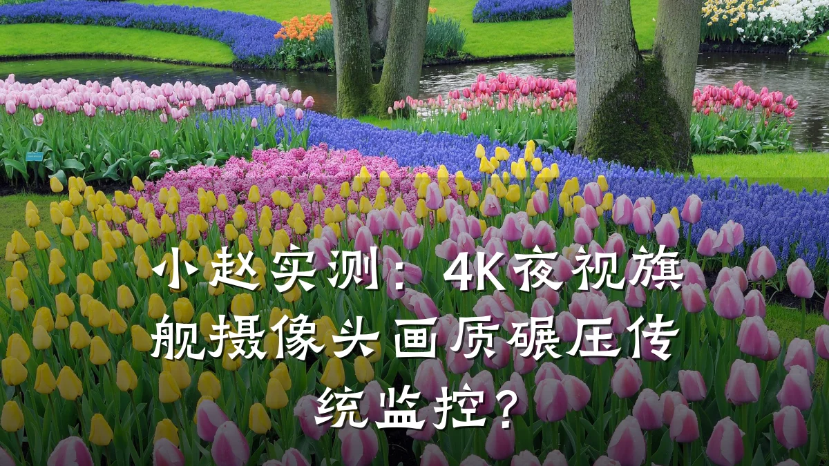 小赵实测:4K夜视旗舰摄像头画质碾压传统监控?