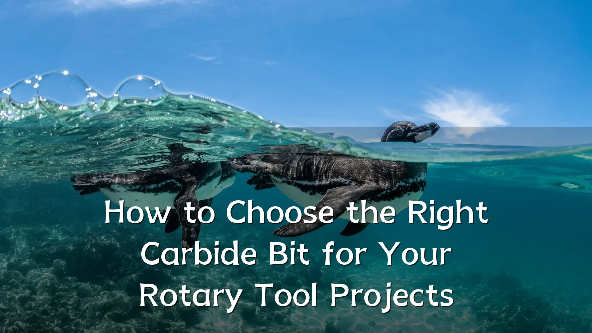 How to Choose the Right Carbide Bit for Your Rotary Tool Projects