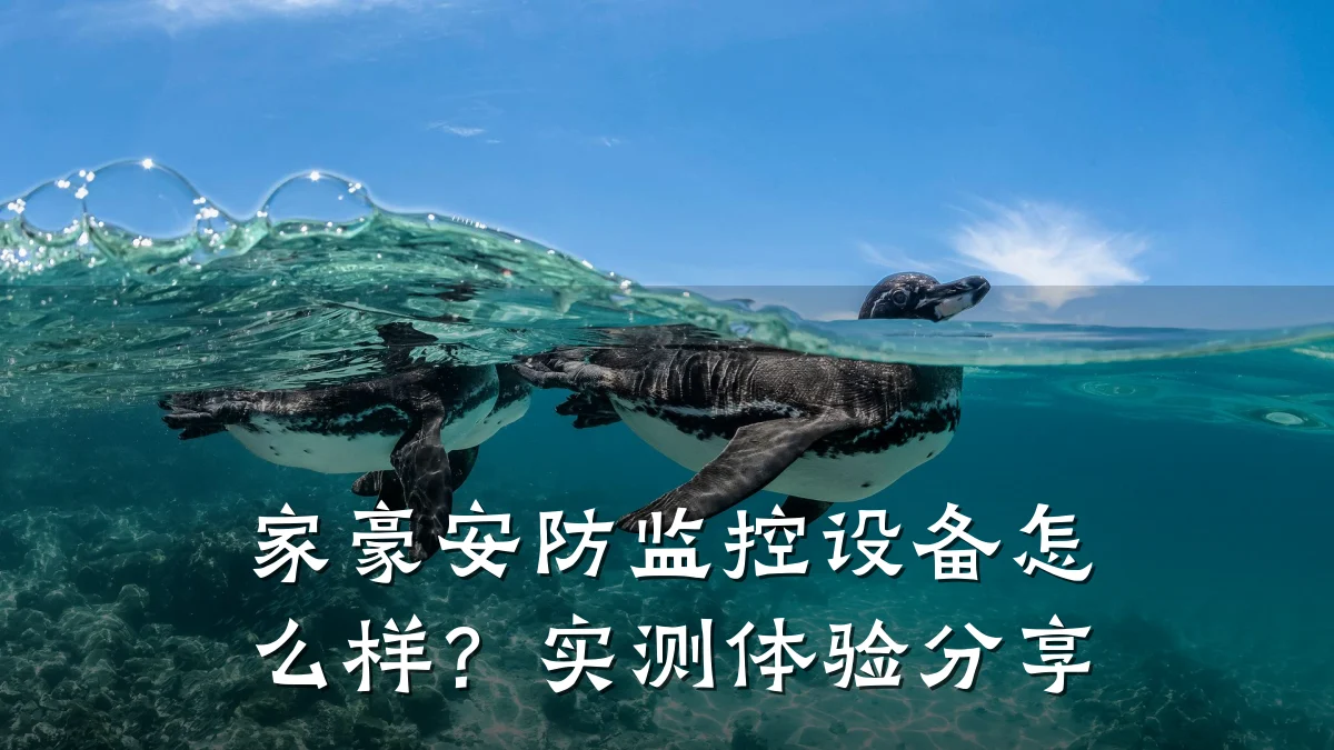 家豪安防监控设备怎么样?实测体验分享