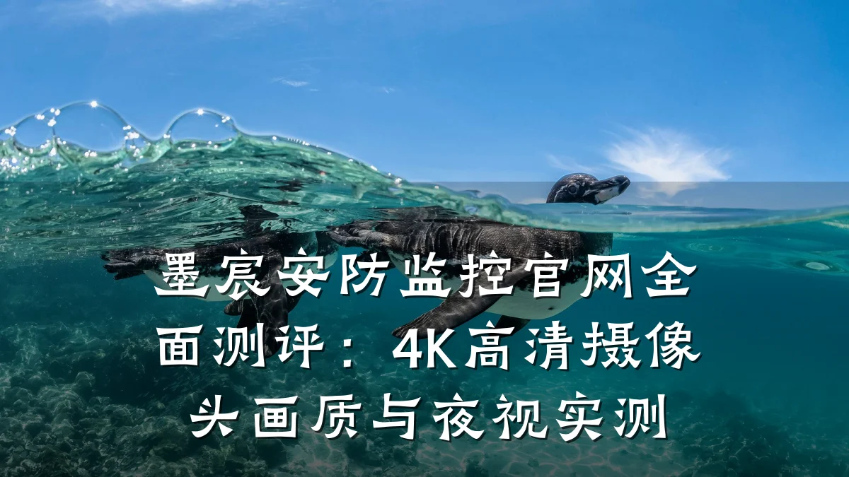 墨宸安防监控官网全面测评：4K高清摄像头画质与夜视实测