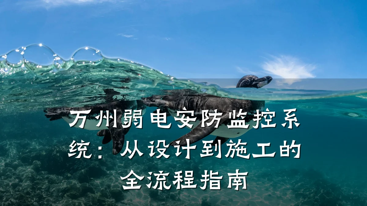 万州弱电安防监控系统：从设计到施工的全流程指南