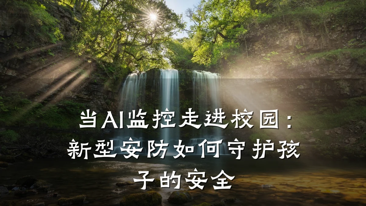 当AI监控走进校园：新型安防如何守护孩子的安全