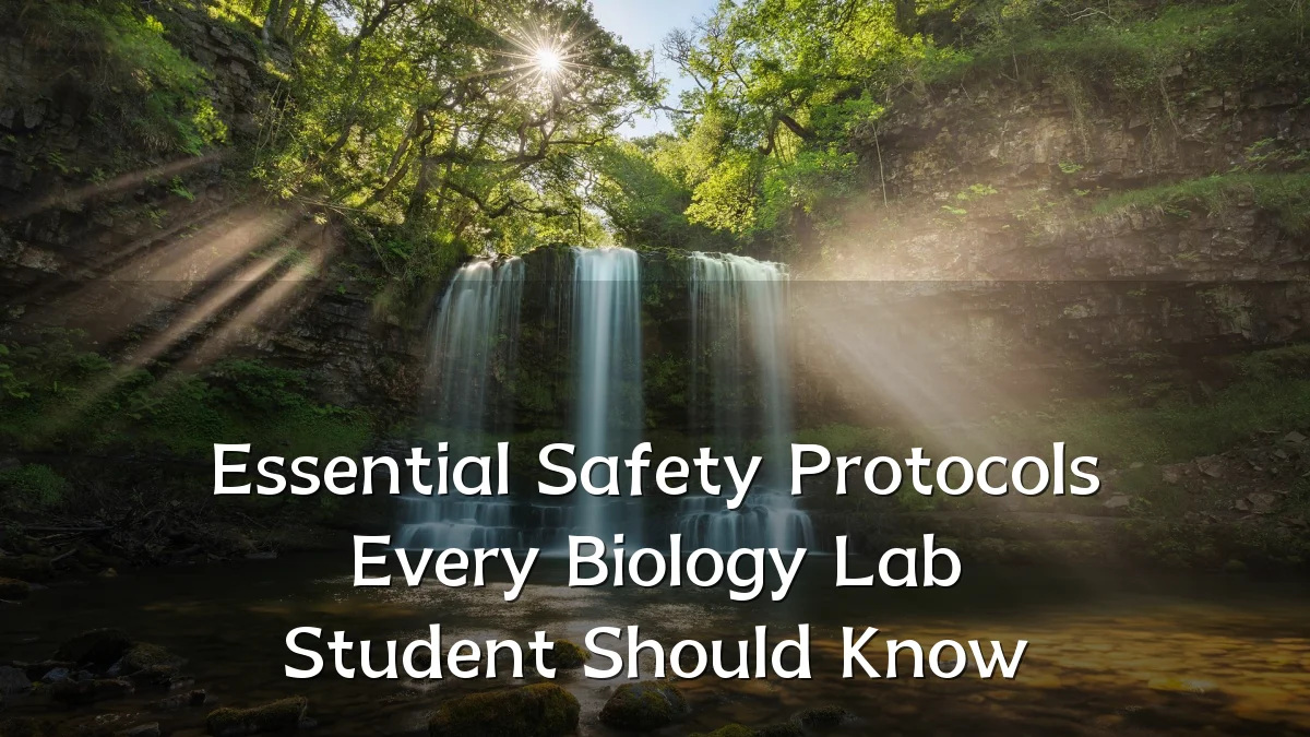 Essential Safety Protocols Every Biology Lab Student Should Know