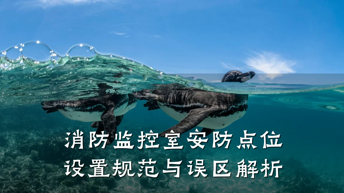 消防监控室安防点位设置规范与误区解析