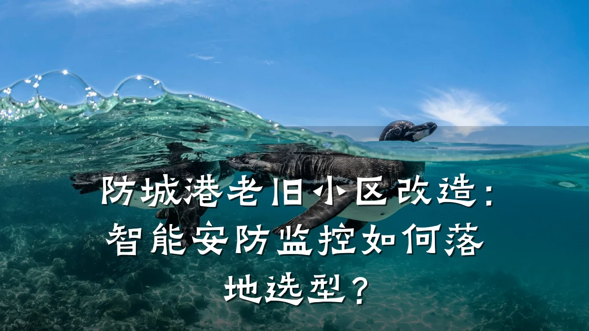防城港老旧小区改造:智能安防监控如何落地选型?