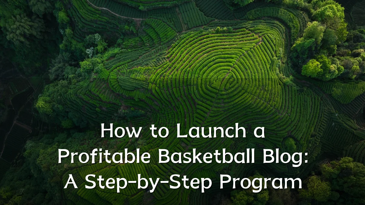 How to Launch a Profitable Basketball Blog: A Step-by-Step Program