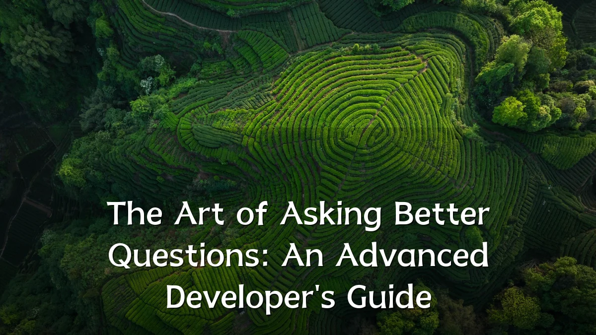 The Art of Asking Better Questions: An Advanced Developer's Guide