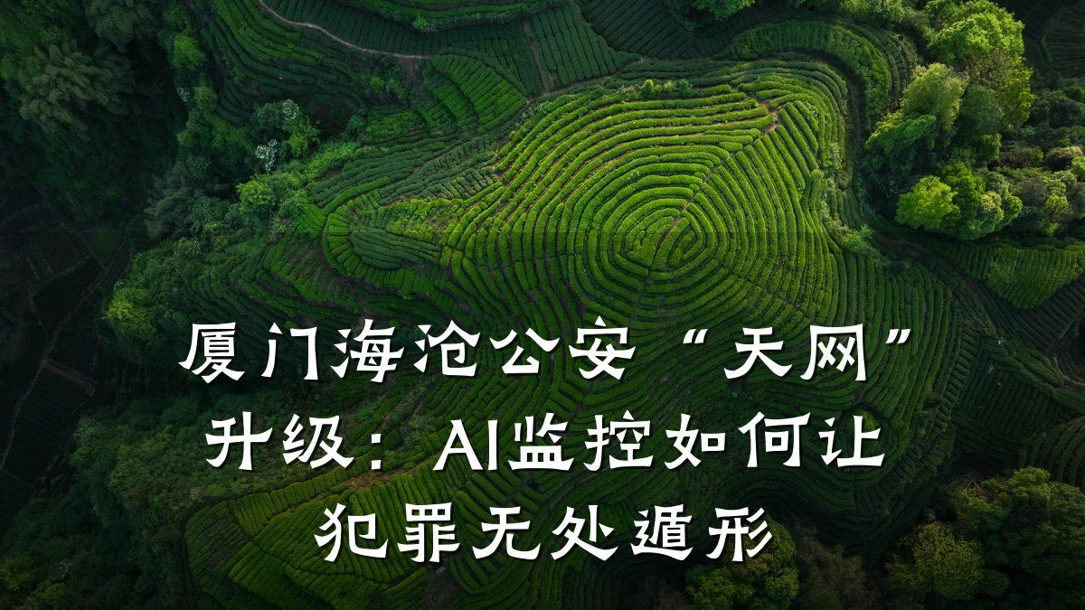 厦门海沧公安“天网”升级:AI监控如何让犯罪无处遁形