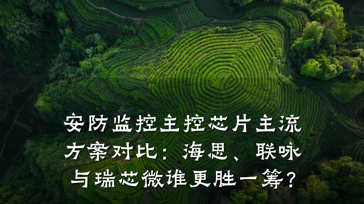 安防监控主控芯片主流方案对比:海思、联咏与瑞芯微谁更胜一筹?