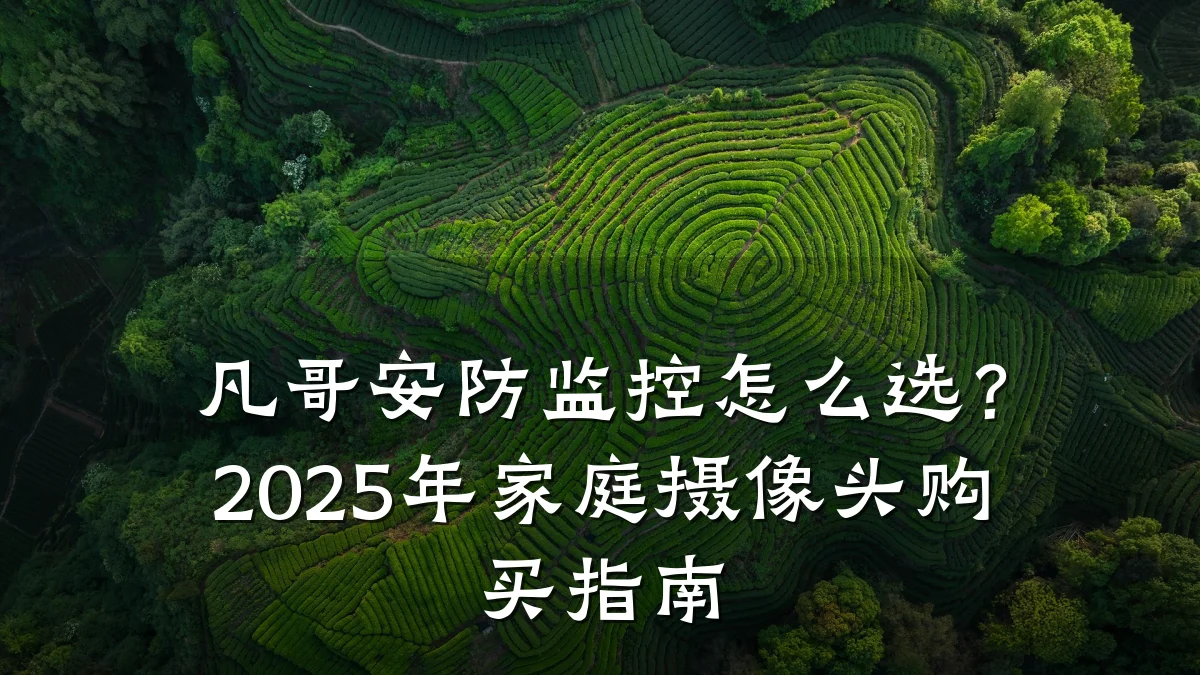 凡哥安防监控怎么选?2025年家庭摄像头购买指南