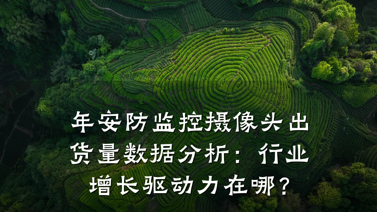 年安防监控摄像头出货量数据分析：行业增长驱动力在哪？