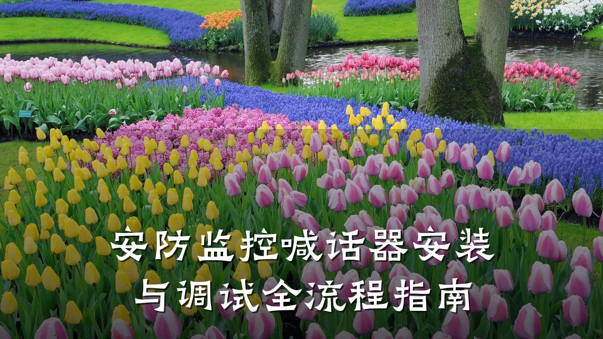 安防监控喊话器安装与调试全流程指南