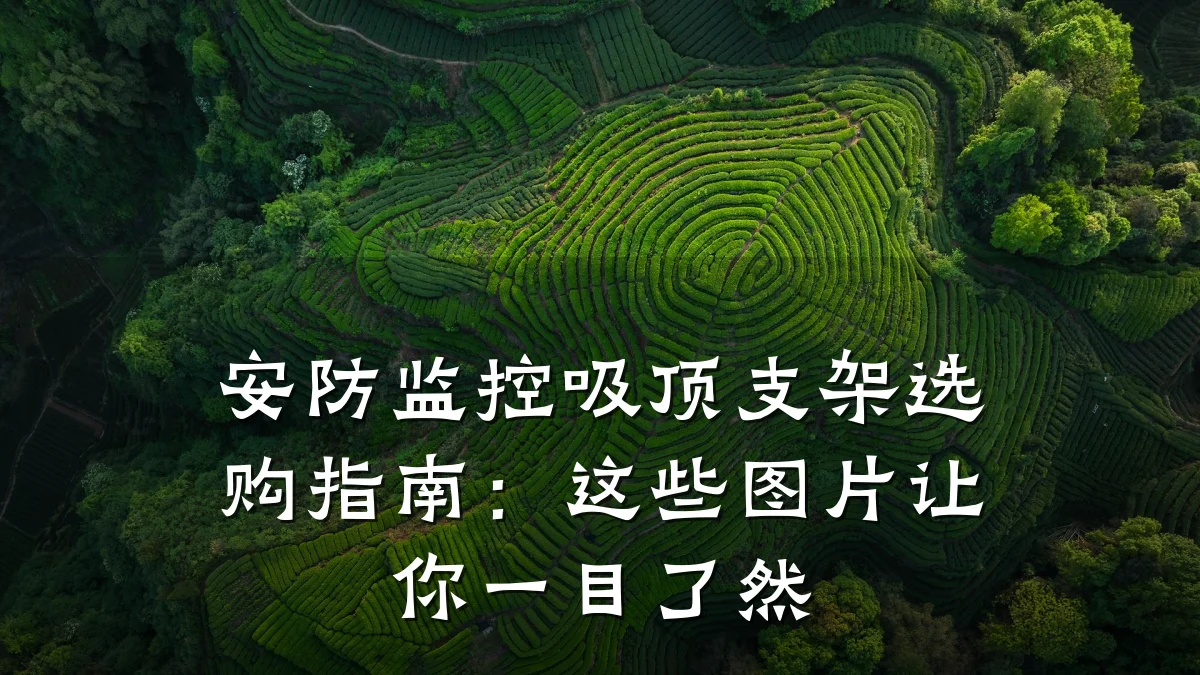 安防监控吸顶支架选购指南：这些图片让你一目了然