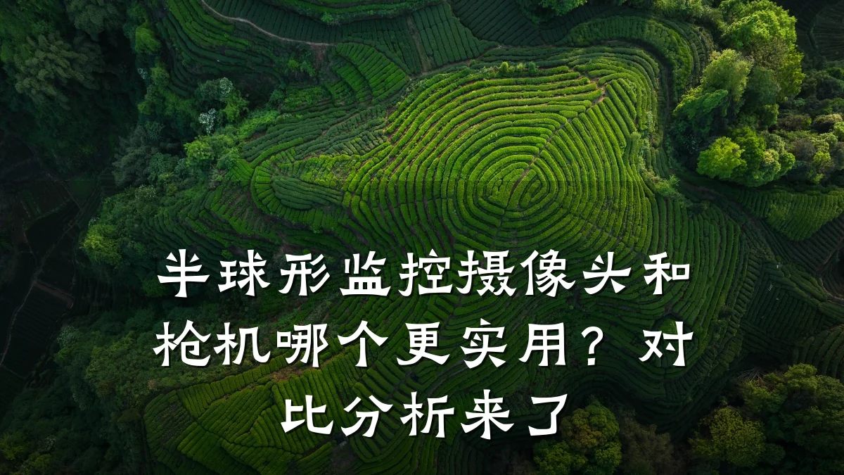 半球形监控摄像头和枪机哪个更实用?对比分析来了