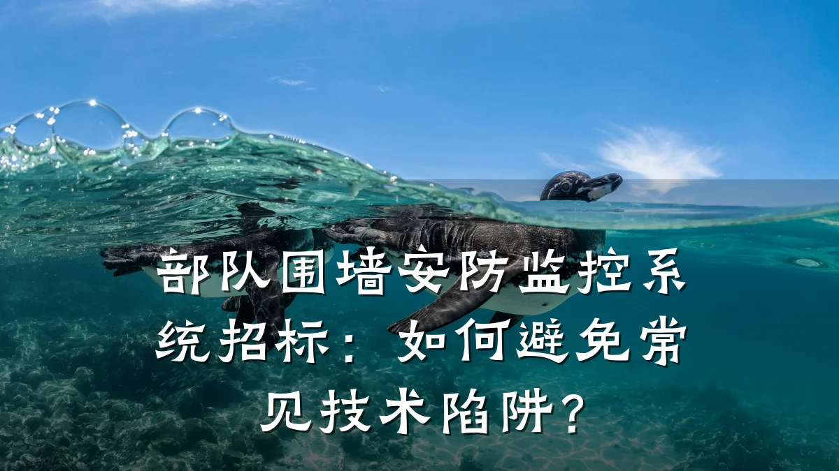 部队围墙安防监控系统招标：如何避免常见技术陷阱？