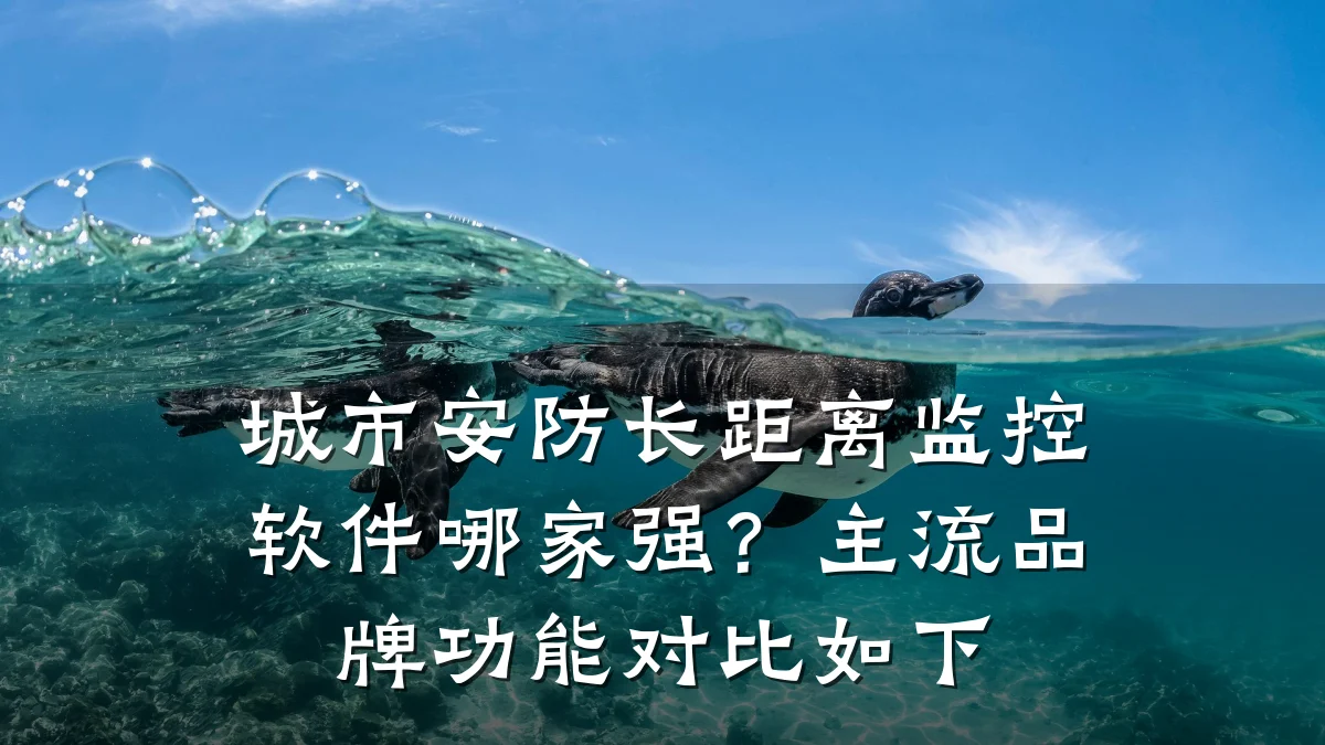 城市安防长距离监控软件哪家强?主流品牌功能对比如下