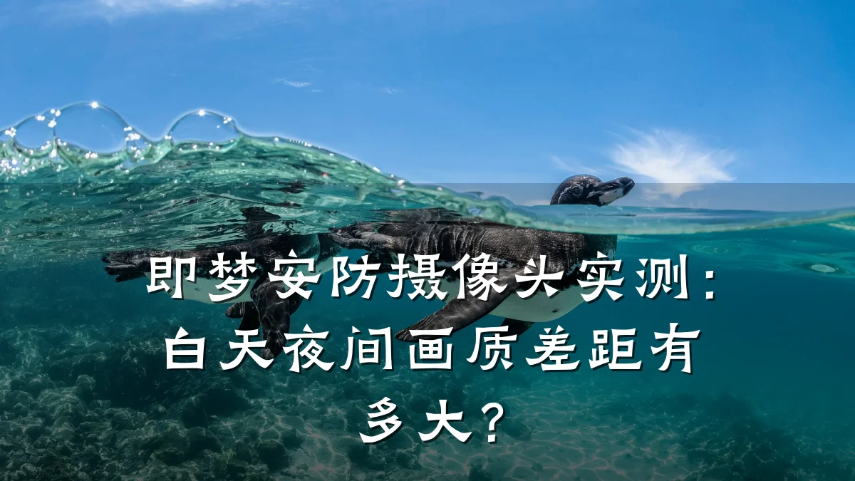 即梦安防摄像头实测:白天夜间画质差距有多大?