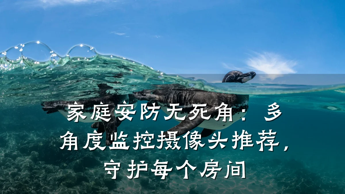 家庭安防无死角:多角度监控摄像头推荐,守护每个房间