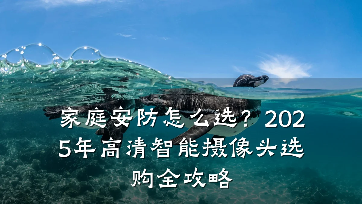 家庭安防怎么选?2025年高清智能摄像头选购全攻略