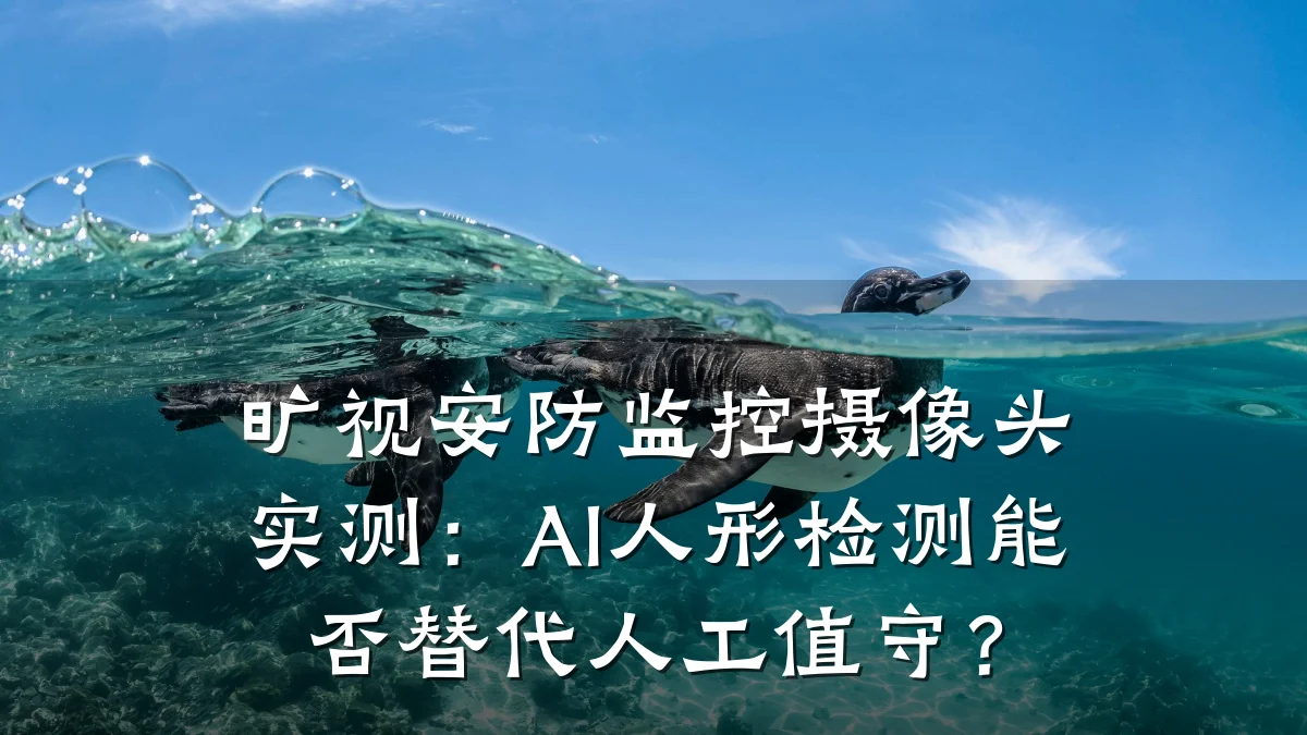 旷视安防监控摄像头实测:AI人形检测能否替代人工值守?