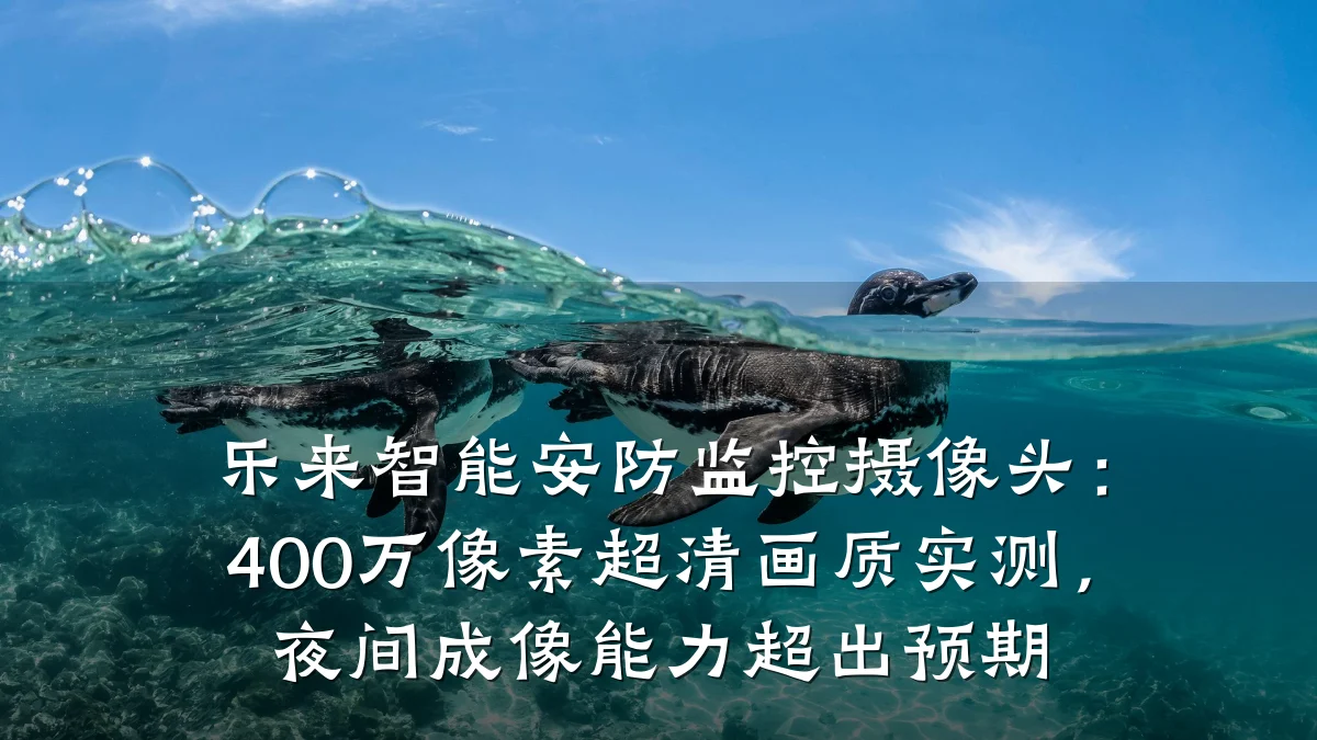 乐来智能安防监控摄像头:400万像素超清画质实测,夜间成像能力超出预期