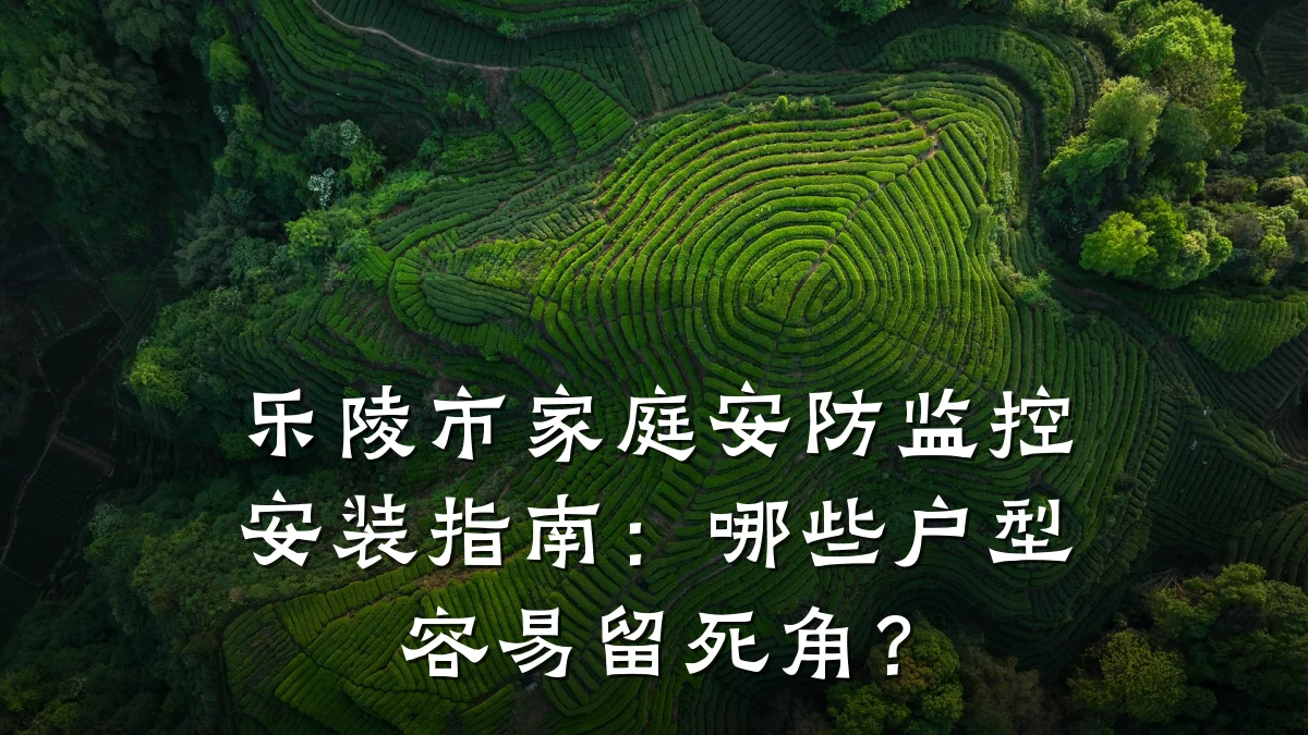 乐陵市家庭安防监控安装指南:哪些户型容易留死角?