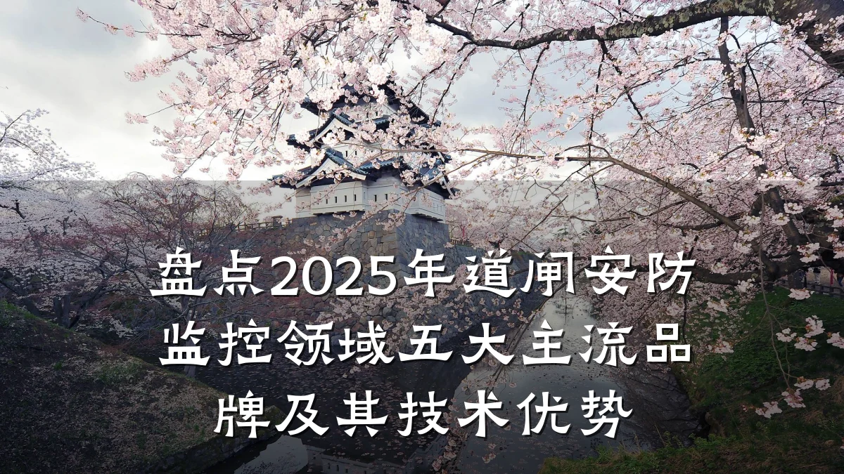 盘点2025年道闸安防监控领域五大主流品牌及其技术优势
