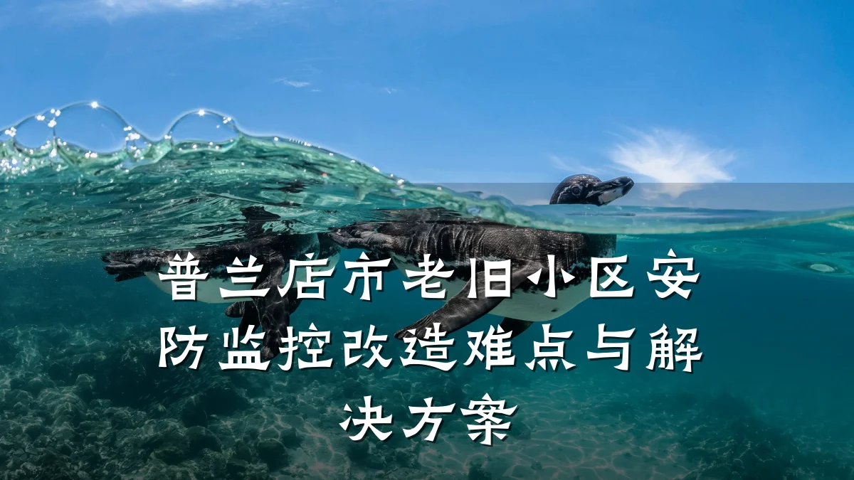 普兰店市老旧小区安防监控改造难点与解决方案