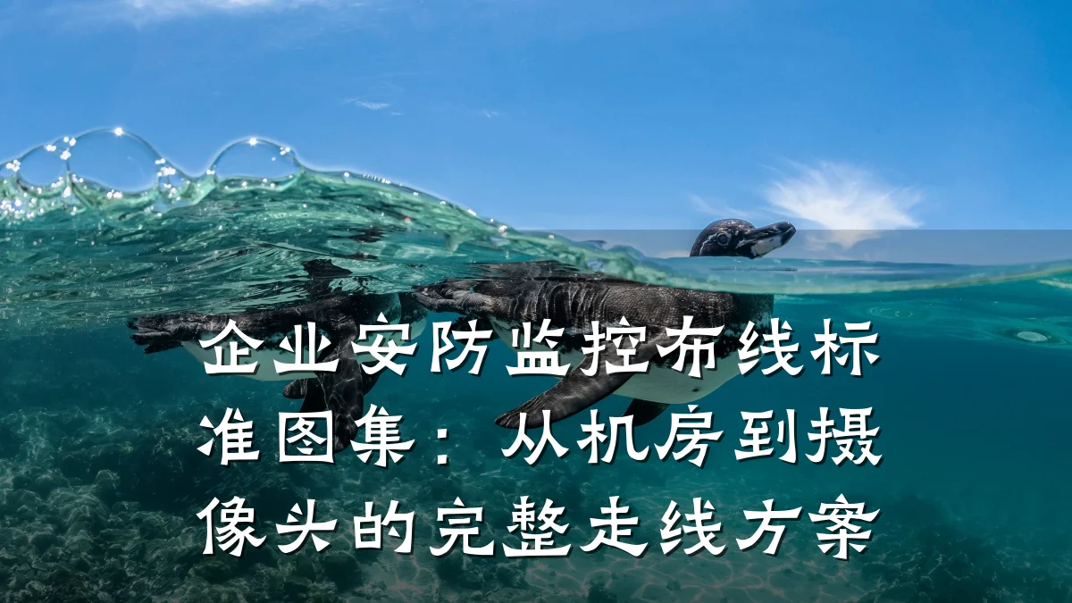企业安防监控布线标准图集:从机房到摄像头的完整走线方案