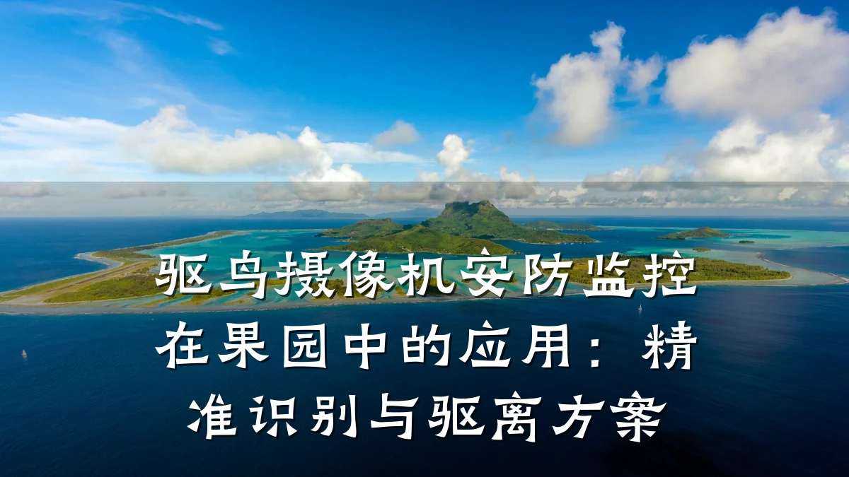 驱鸟摄像机安防监控在果园中的应用:精准识别与驱离方案