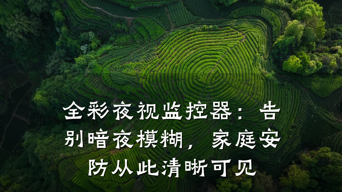 全彩夜视监控器:告别暗夜模糊,家庭安防从此清晰可见