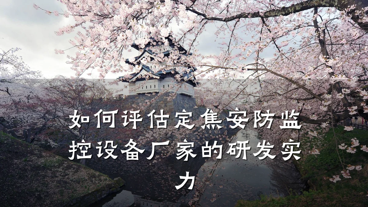 如何评估定焦安防监控设备厂家的研发实力