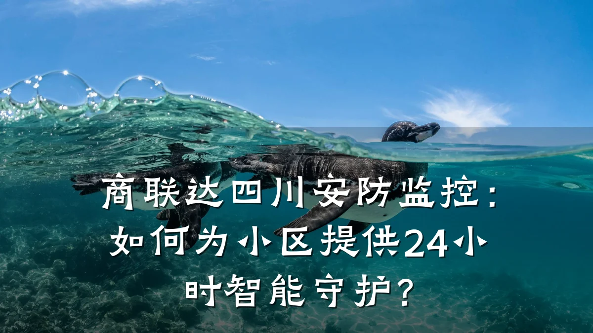 商联达四川安防监控:如何为小区提供24小时智能守护?