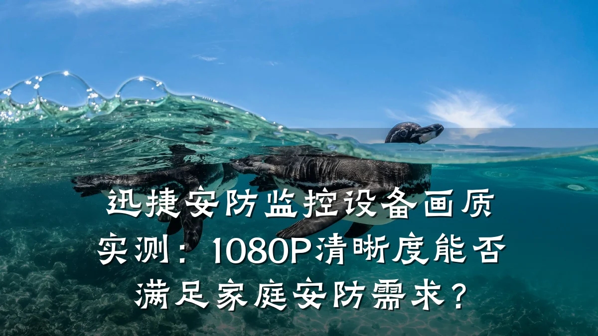 迅捷安防监控设备画质实测:1080P清晰度能否满足家庭安防需求?