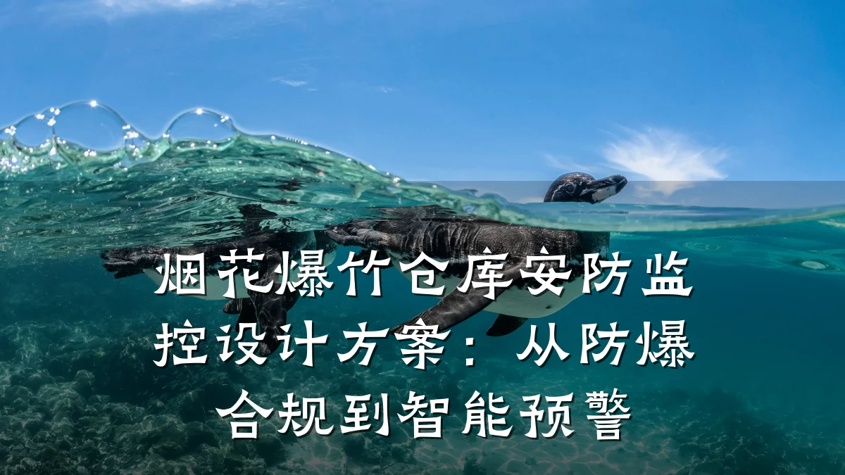 烟花爆竹仓库安防监控设计方案：从防爆合规到智能预警