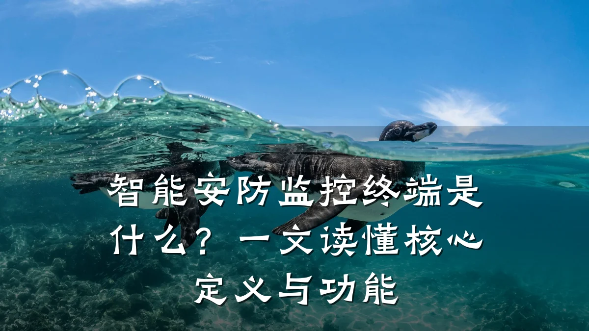 智能安防监控终端是什么?一文读懂核心定义与功能