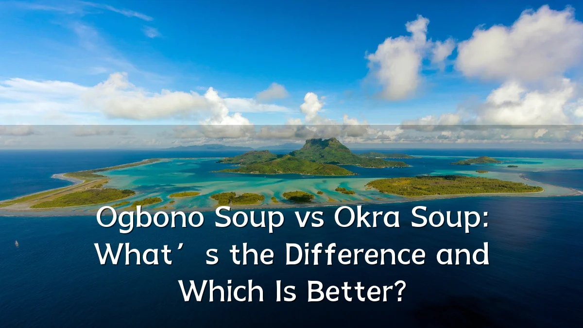 Ogbono Soup vs Okra Soup: What’s the Difference and Which Is Better?